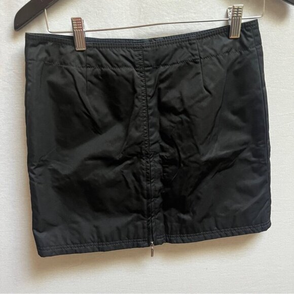 Philosophy di Alberta Ferretti snap button zipper mini skirt Sz 4 - Picture 2 of 11